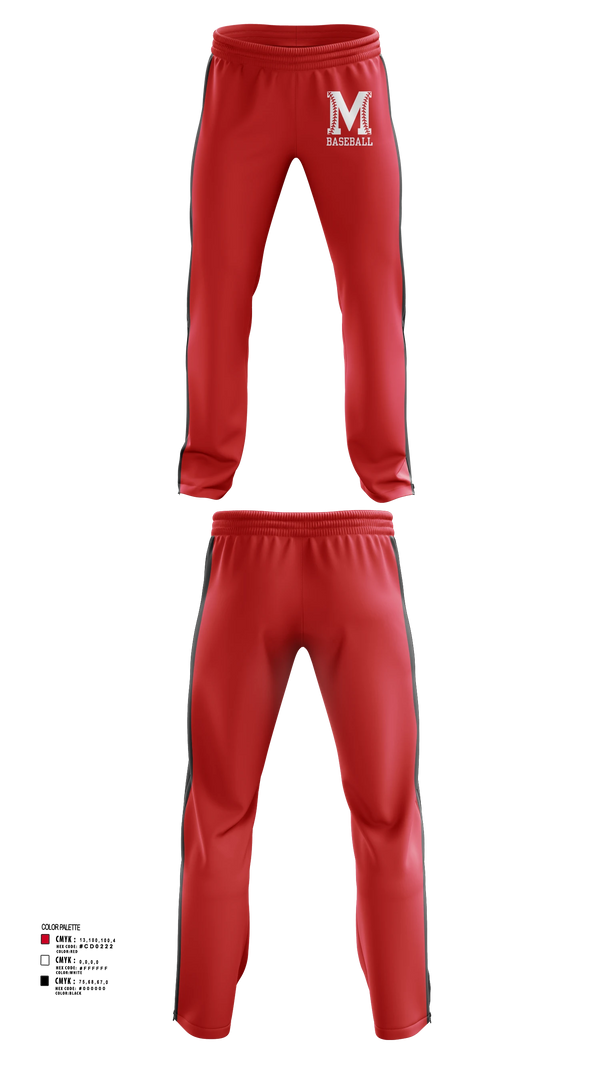 Sweatpants, McEwen Baseball, Baseball, Teamtime, Team time, sublimation, custom sports apparel, team uniforms, spirit wear, spiritwear, sports uniforms, custom shirts, team store, custom team store, fundraiser sports, apparel fundraiser