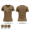 77 CSSB 47613783 Women's Short Sleeve V-neck Shirt - 1