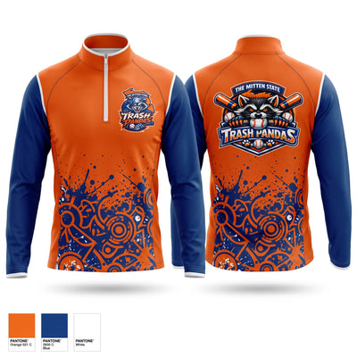 The Mitten State Trash Pandas Quarter Zip Jacket - 1