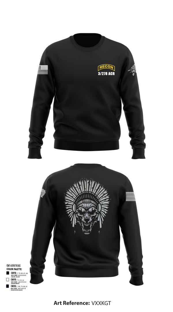 Crew Neck Sweatshirt, Scout plt HHT 3/278 ACR, , Teamtime, Team time, sublimation, custom sports apparel, team uniforms, spirit wear, spiritwear, sports uniforms, custom shirts, team store, custom team store, fundraiser sports, apparel fundraiser