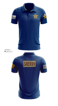Hudspeth county sheriff office 47128359 Short Sleeve Performance Polo - 21