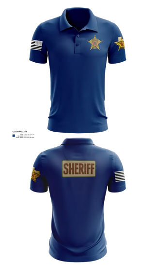Short Sleeve Performance Polo, Hudspeth county sheriff office, , Teamtime, Team time, sublimation, custom sports apparel, team uniforms, spirit wear, spiritwear, sports uniforms, custom shirts, team store, custom team store, fundraiser sports, apparel fundraiser
