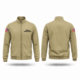 Windbreaker, 4/41 st Infantry 2nd AD, Army, Teamtime, Team time, sublimation, custom sports apparel, team uniforms, spirit wear, spiritwear, sports uniforms, custom shirts, team store, custom team store, fundraiser sports, apparel fundraiser