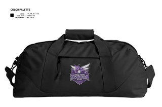 Duffle Bag, North Shore Swarm Rugby, Rugby, Teamtime, Team time, sublimation, custom sports apparel, team uniforms, spirit wear, spiritwear, sports uniforms, custom shirts, team store, custom team store, fundraiser sports, apparel fundraiser