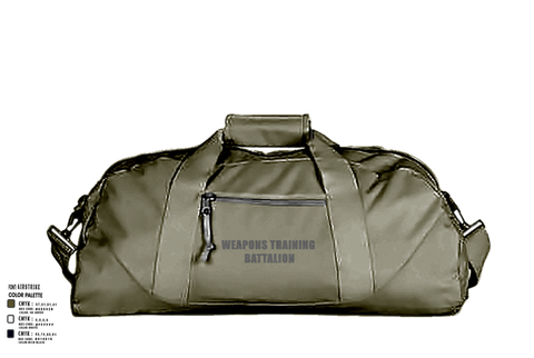 Duffle Bag, Weapons Training Battalion, Marines, Teamtime, Team time, sublimation, custom sports apparel, team uniforms, spirit wear, spiritwear, sports uniforms, custom shirts, team store, custom team store, fundraiser sports, apparel fundraiser