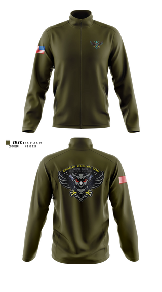 Fleece Jacket, Guardian Resilience Team, Space Force, Teamtime, Team time, sublimation, custom sports apparel, team uniforms, spirit wear, spiritwear, sports uniforms, custom shirts, team store, custom team store, fundraiser sports, apparel fundraiser