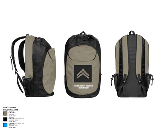 Gear Bag, Wayne County Sheriff’s Department, Police, Teamtime, Team time, sublimation, custom sports apparel, team uniforms, spirit wear, spiritwear, sports uniforms, custom shirts, team store, custom team store, fundraiser sports, apparel fundraiser