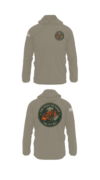 Windbreaker, 756th QM DET FFT, Army, Teamtime, Team time, sublimation, custom sports apparel, team uniforms, spirit wear, spiritwear, sports uniforms, custom shirts, team store, custom team store, fundraiser sports, apparel fundraiser