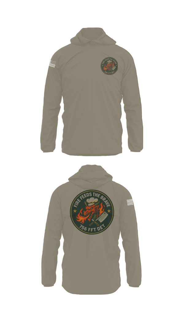 Windbreaker, 756th QM DET FFT, Army, Teamtime, Team time, sublimation, custom sports apparel, team uniforms, spirit wear, spiritwear, sports uniforms, custom shirts, team store, custom team store, fundraiser sports, apparel fundraiser