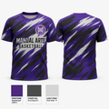 Manual Arts Basketball 90982455 Short Sleeve Performance Shirt - 1