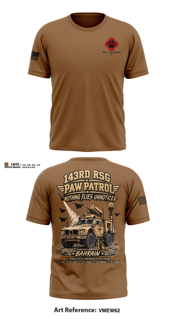 Short Sleeve Performance Shirt, 143RD Regional Support Group, Army, Teamtime, Team time, sublimation, custom sports apparel, team uniforms, spirit wear, spiritwear, sports uniforms, custom shirts, team store, custom team store, fundraiser sports, apparel fundraiser