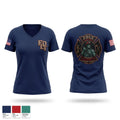 Fire Department of Liberty Township Women's Short Sleeve V-neck Shirt - 1