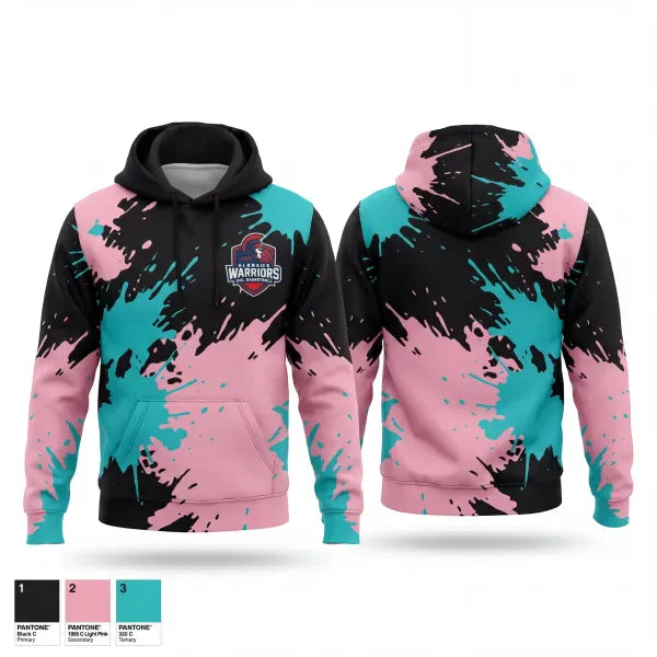 Hoodie, Alabama Warriors, Men's Basketball, Teamtime, Team time, sublimation, custom sports apparel, team uniforms, spirit wear, spiritwear, sports uniforms, custom shirts, team store, custom team store, fundraiser sports, apparel fundraiser