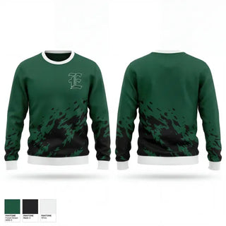 Crew Neck Sweatshirt, Everett Youth Hockey, Ice Hockey, Teamtime, Team time, sublimation, custom sports apparel, team uniforms, spirit wear, spiritwear, sports uniforms, custom shirts, team store, custom team store, fundraiser sports, apparel fundraiser