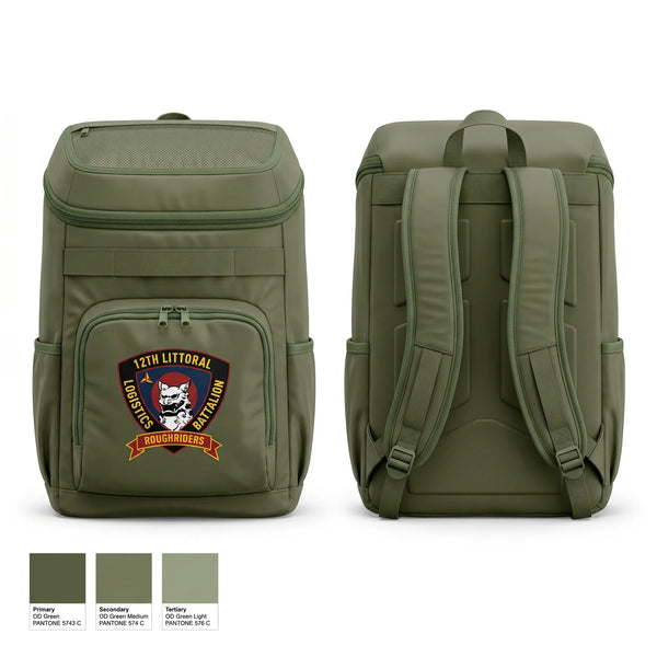 Gear Bag, 12TH LITTORAL LOGISTICS BATTALION, Marines, Teamtime, Team time, sublimation, custom sports apparel, team uniforms, spirit wear, spiritwear, sports uniforms, custom shirts, team store, custom team store, fundraiser sports, apparel fundraiser
