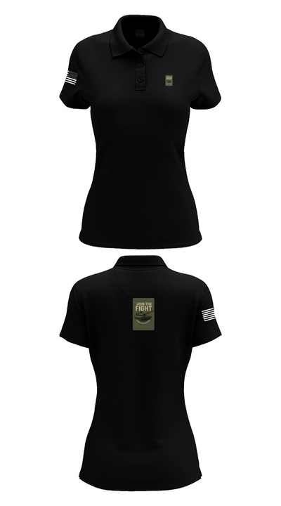 Army Recruiting 10395648 Women's Short Sleeve Performance Polo  - 35