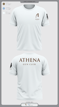 Athena Gun Club 10073430 Short Sleeve Performance Shirt - 3