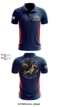 AFJROTC MS-081 DRONE TEAM 88778530 Short Sleeve Performance Polo - 205