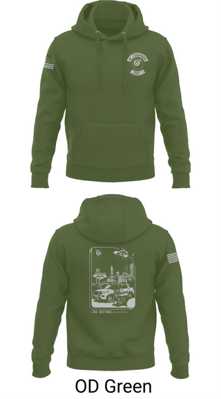 Hoodie, Columbus Division of Police- 8C Company, , Teamtime, Team time, sublimation, custom sports apparel, team uniforms, spirit wear, spiritwear, sports uniforms, custom shirts, team store, custom team store, fundraiser sports, apparel fundraiser