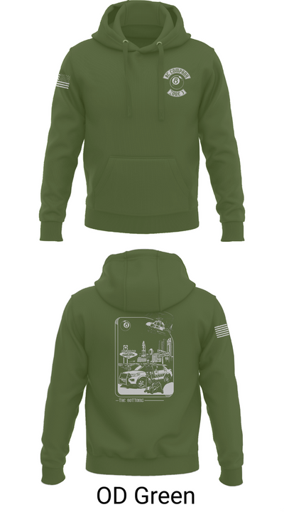 Columbus Division of Police- 8C Company 60108409 Hoodie - 55