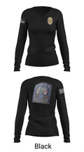 Lexington Police Department 67013531 Women's Long Sleeve V-neck Shirt - 23