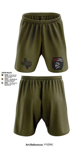 Athletic Shorts With Pockets, 6-9 bandit troop, , Teamtime, Team time, sublimation, custom sports apparel, team uniforms, spirit wear, spiritwear, sports uniforms, custom shirts, team store, custom team store, fundraiser sports, apparel fundraiser