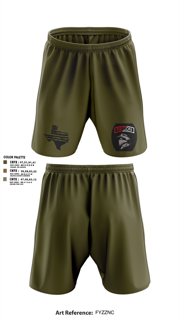 Athletic Shorts With Pockets, 6-9 bandit troop, Army, Teamtime, Team time, sublimation, custom sports apparel, team uniforms, spirit wear, spiritwear, sports uniforms, custom shirts, team store, custom team store, fundraiser sports, apparel fundraiser