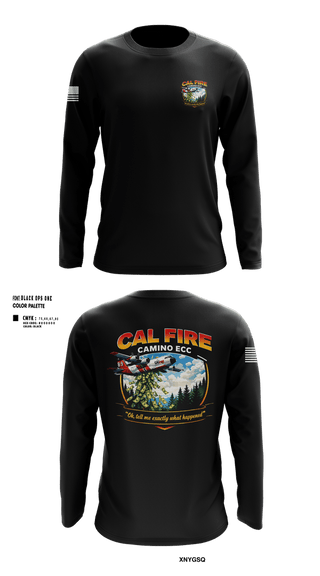 Long Sleeve Performance Shirt, CAMINO ECC, Fire Department, Teamtime, Team time, sublimation, custom sports apparel, team uniforms, spirit wear, spiritwear, sports uniforms, custom shirts, team store, custom team store, fundraiser sports, apparel fundraiser