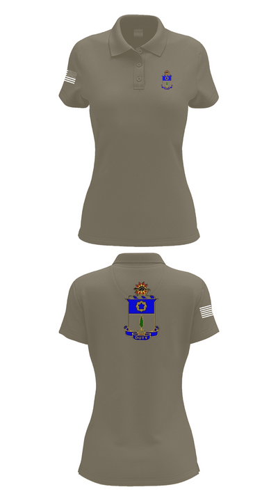 C co. 4/21 Nightfighters 39562086 Women's Short Sleeve Performance Polo  - 75