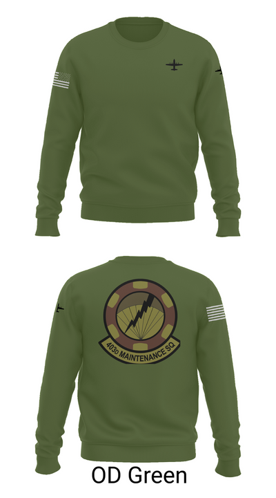 403 Maintenance Sqd 80013271 Crew Neck Sweatshirt - 45