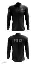 PERRY POLICE DEPARTMENT Quarter Zip Jacket - 21