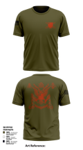 2nd Battalion 222nd Field Artillery 79682132 Short Sleeve Performance Shirt - 103