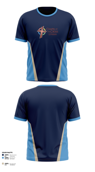 Short Sleeve Performance Shirt, Chapel of the Cross, , Teamtime, Team time, sublimation, custom sports apparel, team uniforms, spirit wear, spiritwear, sports uniforms, custom shirts, team store, custom team store, fundraiser sports, apparel fundraiser