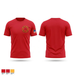 Short Sleeve Performance Shirt, Kake Volunteer Fire Department, Fire Department, Teamtime, Team time, sublimation, custom sports apparel, team uniforms, spirit wear, spiritwear, sports uniforms, custom shirts, team store, custom team store, fundraiser sports, apparel fundraiser