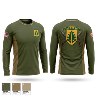 Long Sleeve Performance Shirt, 333 MP Brigade, Army, Teamtime, Team time, sublimation, custom sports apparel, team uniforms, spirit wear, spiritwear, sports uniforms, custom shirts, team store, custom team store, fundraiser sports, apparel fundraiser