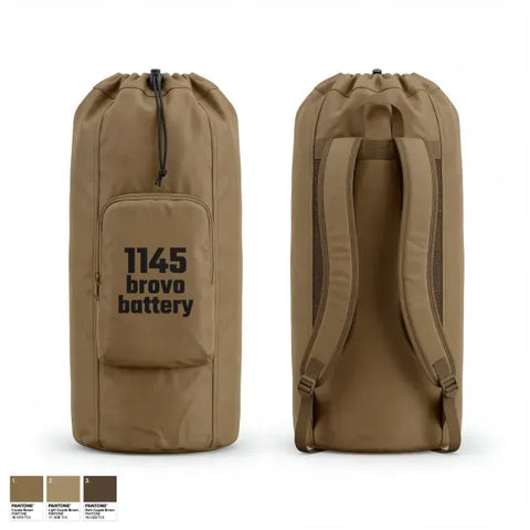 Gear Bag, 1-145 brovo battery, Army, Teamtime, Team time, sublimation, custom sports apparel, team uniforms, spirit wear, spiritwear, sports uniforms, custom shirts, team store, custom team store, fundraiser sports, apparel fundraiser