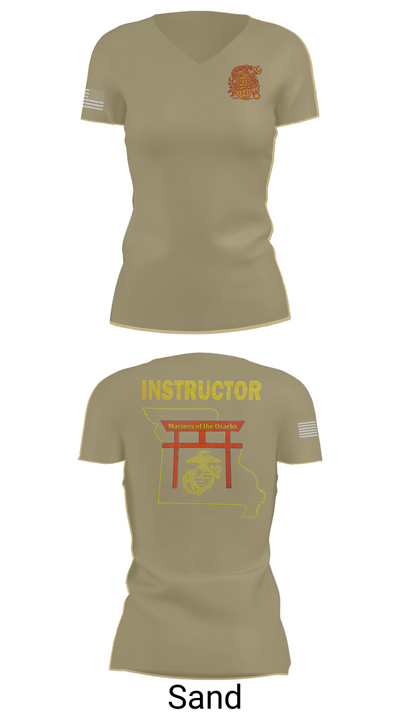 BEER 35985553 Women's Short Sleeve V-neck Shirt - 88