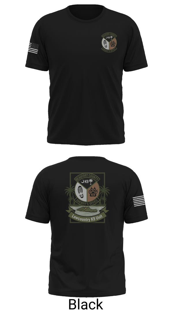 Old School Cotton Feel Shirt, Lowcountry K-9 Unit, Police, Teamtime, Team time, sublimation, custom sports apparel, team uniforms, spirit wear, spiritwear, sports uniforms, custom shirts, team store, custom team store, fundraiser sports, apparel fundraiser
