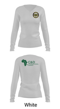Columbus Knight Eagles 54469920 Women's Long Sleeve V-neck Shirt - 16