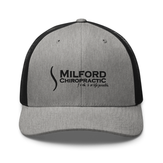 Milford Chiropractic Retro Trucker Hat | Yupoong 6606