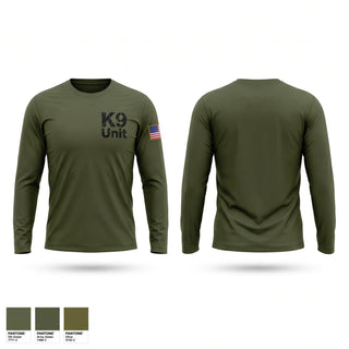 Long Sleeve Performance Shirt, K-9 Unit, Police, Teamtime, Team time, sublimation, custom sports apparel, team uniforms, spirit wear, spiritwear, sports uniforms, custom shirts, team store, custom team store, fundraiser sports, apparel fundraiser