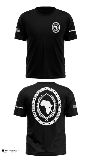 Old School Cotton Shirt, USAFRICOM, Army, Teamtime, Team time, sublimation, custom sports apparel, team uniforms, spirit wear, spiritwear, sports uniforms, custom shirts, team store, custom team store, fundraiser sports, apparel fundraiser