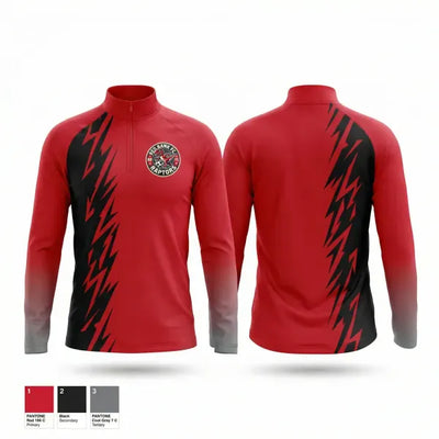 Red Bank FC Raptors 28784767 Quarter Zip Jacket - 1