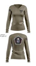 3BCT H2F 56762054 Women's Long Sleeve V-neck Shirt - 5