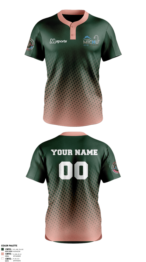 Two Button Softball Jersey, Red sox, Softball, Teamtime, Team time, sublimation, custom sports apparel, team uniforms, spirit wear, spiritwear, sports uniforms, custom shirts, team store, custom team store, fundraiser sports, apparel fundraiser