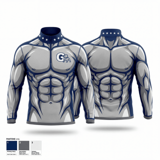 Quarter Zip Jacket, Grangeville, Wrestling, Teamtime, Team time, sublimation, custom sports apparel, team uniforms, spirit wear, spiritwear, sports uniforms, custom shirts, team store, custom team store, fundraiser sports, apparel fundraiser