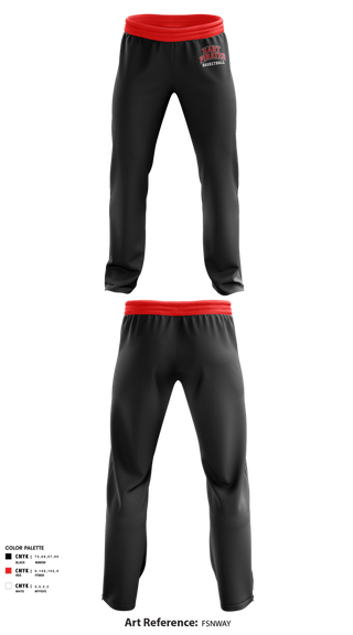 Sweatpants, Hart Pirates, Women's Basketball, Teamtime, Team time, sublimation, custom sports apparel, team uniforms, spirit wear, spiritwear, sports uniforms, custom shirts, team store, custom team store, fundraiser sports, apparel fundraiser