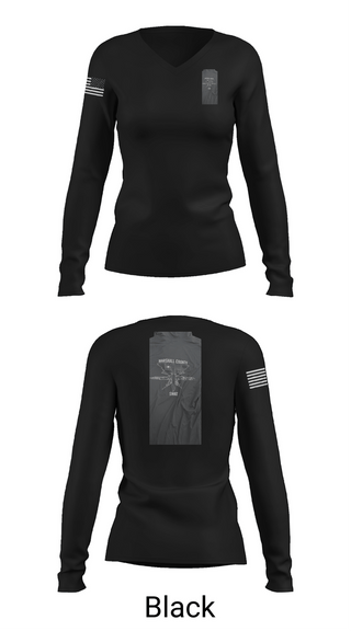 Womens Long Sleeve Vneck Shirt, MARSHALL COUNTY SHERIFF DEPARTMENT, Police, Teamtime, Team time, sublimation, custom sports apparel, team uniforms, spirit wear, spiritwear, sports uniforms, custom shirts, team store, custom team store, fundraiser sports, apparel fundraiser