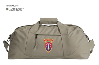 Duffle Bag, 6/54th SFAB, National Guard, Teamtime, Team time, sublimation, custom sports apparel, team uniforms, spirit wear, spiritwear, sports uniforms, custom shirts, team store, custom team store, fundraiser sports, apparel fundraiser