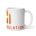 Det 607 13303638 White Glossy Mug - Medium